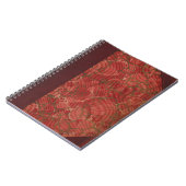 偽りなくヴィンテージ: レトロ古く、旧式な表紙- ノートブック (左側)