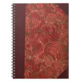 偽りなくヴィンテージ: レトロ古く、旧式な表紙- ノートブック (正面)