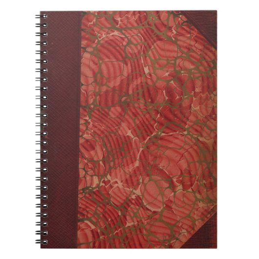 偽りなくヴィンテージ: レトロ古く、旧式な表紙- ノートブック (正面)