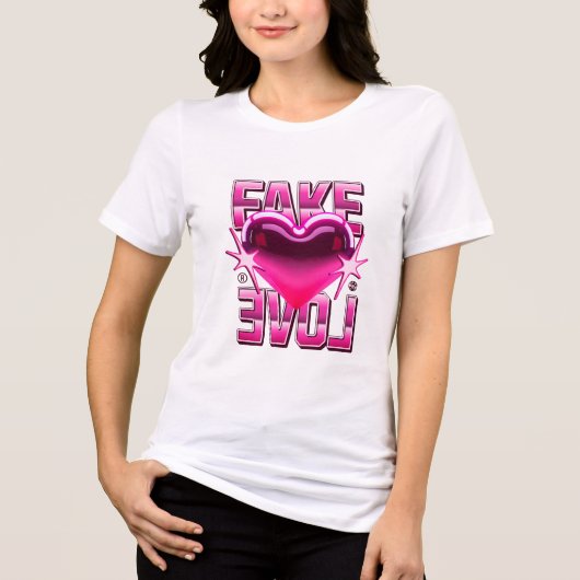 偽りの愛 トライブレンドTシャツ (正面)