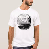 偽アーカンソー州クォーター クレーター ダイヤモンド ユニセックス Tシャツ (正面)