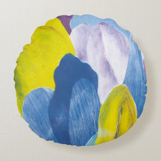 偽インディゴIII ラウンドクッション (正面)