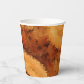 偽ウォルナットバール仕上げ 紙コップ (裏面)