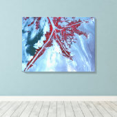 偽カラー衛星 キャンバスプリント (インサイチュ (ウッドフロア))