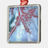 偽カラー衛星 メタルオーナメント (左)