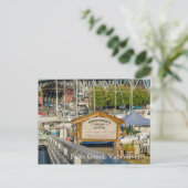 偽ギリシャ語バンクーバーBC ポストカード (スタンド正面)