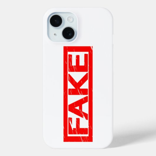 偽スタンプ Case-Mate iPhoneケース (裏面)