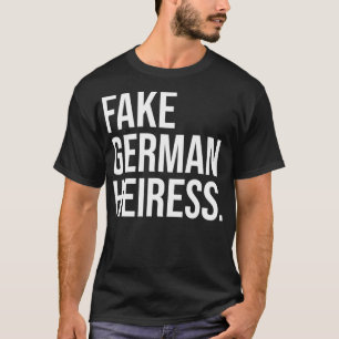 偽ドイツおもしろいのハイレス引用文偽カッコいいドイツのH Tシャツ