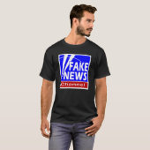 偽ニュースチャンネル Tシャツ (正面フル)