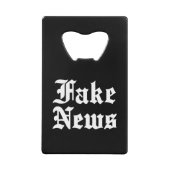 偽ニュース クレジットカード栓抜き (正面)