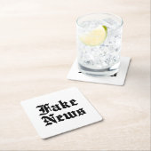 偽ニュース スクエアペーパーコースター (インサイチュ)