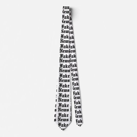 偽ニュース ネクタイ (正面)