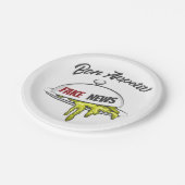 偽ニュース ペーパープレート (アングル)