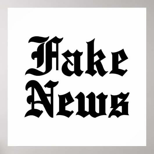 偽ニュース ポスター (正面)