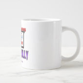 偽ニュース(中傷) ジャンボコーヒーマグカップ (右)