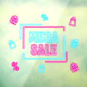 偽ネオン メガセール 事業 ウィンドウサイン (シート3)