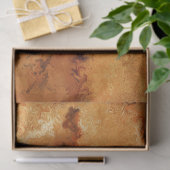 偽バレルウォルナットパターン 薄葉紙 (ギフト)