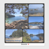 偽パスビニールのシールのコラージュ シール (シート)