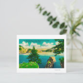 偽パスブリッジ,フィダルゴとウィドビー島 ポストカード (スタンド正面)