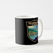 偽パス州パークブリッジワシントン コーヒーマグカップ (正面右)