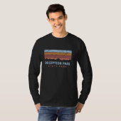 偽パス州パークワシントンレトロ クール Tシャツ (正面フル)