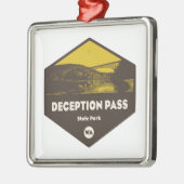 偽パス州パークワシントン メタルオーナメント (左)