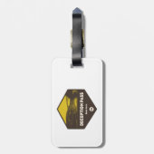 偽パス州パークワシントン ラゲッジタグ (裏面縦)