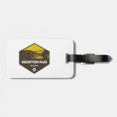 偽パス州パークワシントン ラゲッジタグ (裏面横)