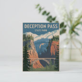 偽パス州パーク ポストカード (スタンド正面)