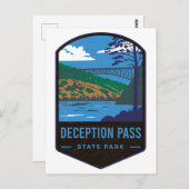 偽パス州パーク ポストカード (正面/裏面)