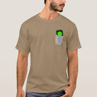 偽ポケットクールピックルボールスポーツディンクパドルジョーク Tシャツ