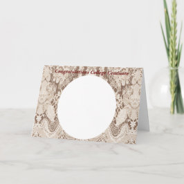 偽ヴィンテージ ラッセル付 大学生 卒業 カード + 写真を追加