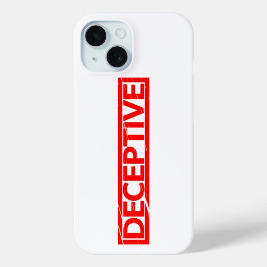 偽印 Case-Mate iPhoneケース (裏面)