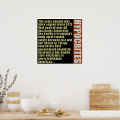 偽善者 ポスター (キッチン)