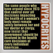 偽善者 ポスター (正面)