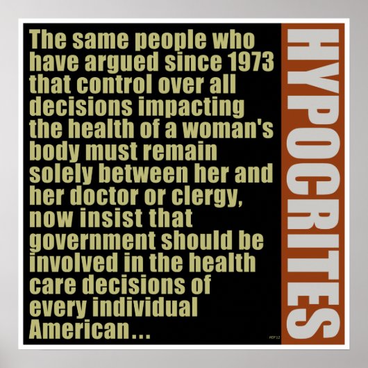 偽善者 ポスター (正面)