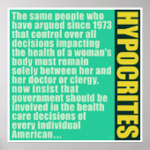 偽善者 ポスター (正面)