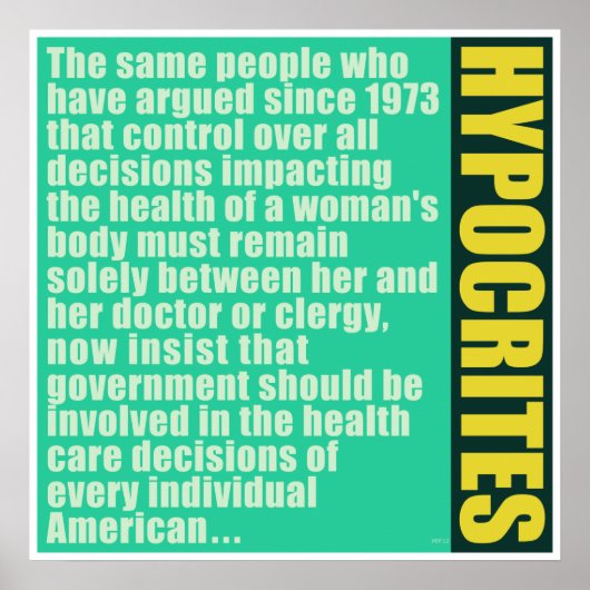 偽善者 ポスター (正面)