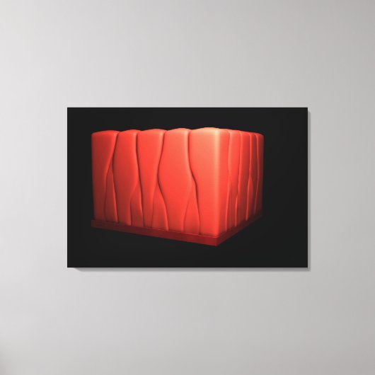 偽層柱上皮の概念 キャンバスプリント (正面)