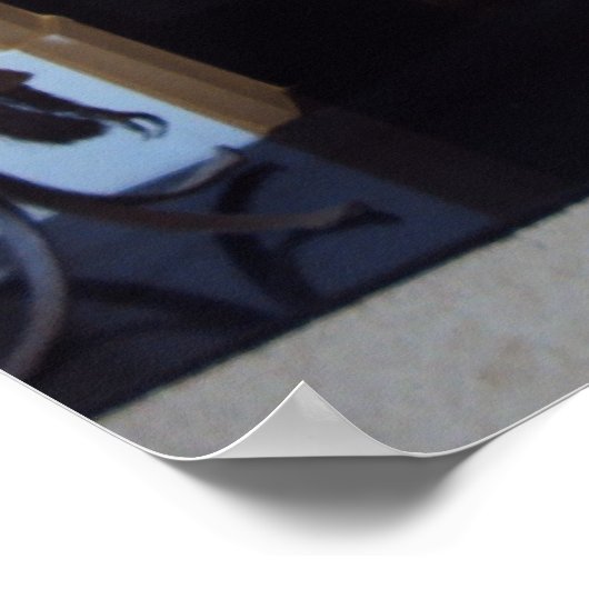 偽暖炉 ポスター (角)