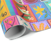 偽最高傑作ランダムスタンプコラージコレクション ラッピングペーパー (ロールコーナー)