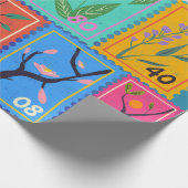 偽最高傑作ランダムスタンプコラージコレクション ラッピングペーパー (角)