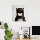 偽熊 ポスター (ホームオフィス)