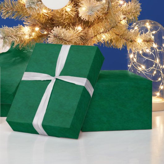 偽物のグリーン ラッピングペーパー (クリスマス)
