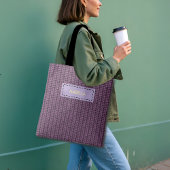 偽物のスウェーター編みカスタムネーム＆名言 トートバッグ