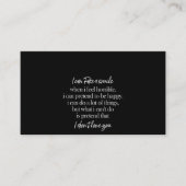 偽物のスマイル 名刺 (正面)