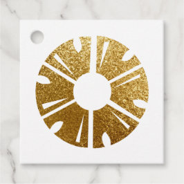 偽物の金箔パイナップルイベントプランナー フェイバータグ