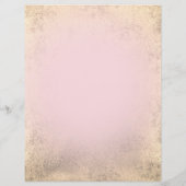 偽物の金箔蓮のロゴ フライヤー (裏面)