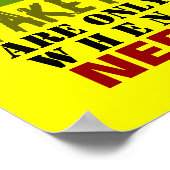 偽物 vs 本物 ~ 12x12 ポスター (角)