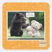 偽者！ スクエアシール (正面)